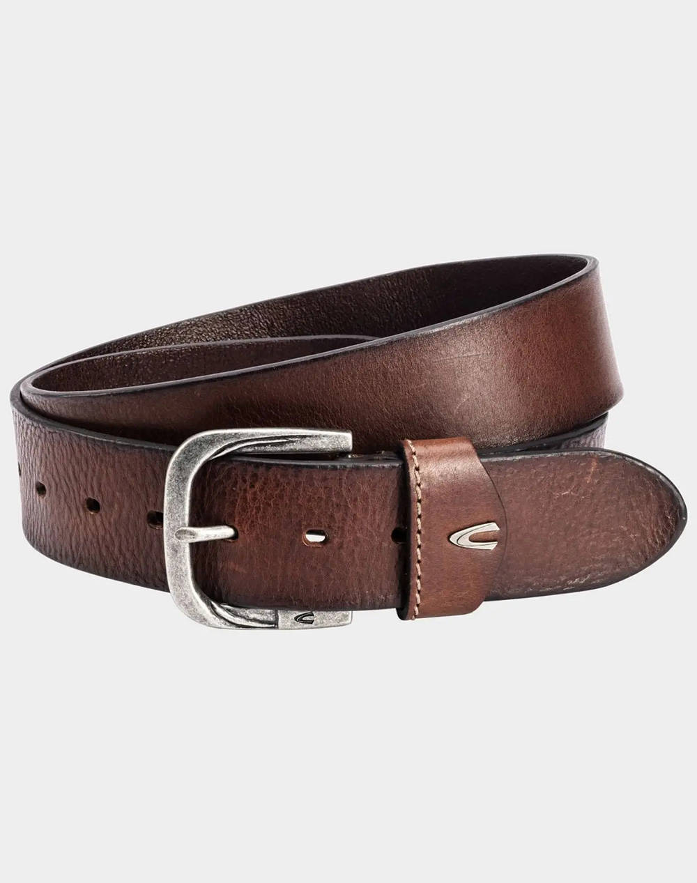 Camel Active Leather Belt Men Accessories Belts Darkbrown Leather C251Nos 402060 9B06 20 Male Belts Brown