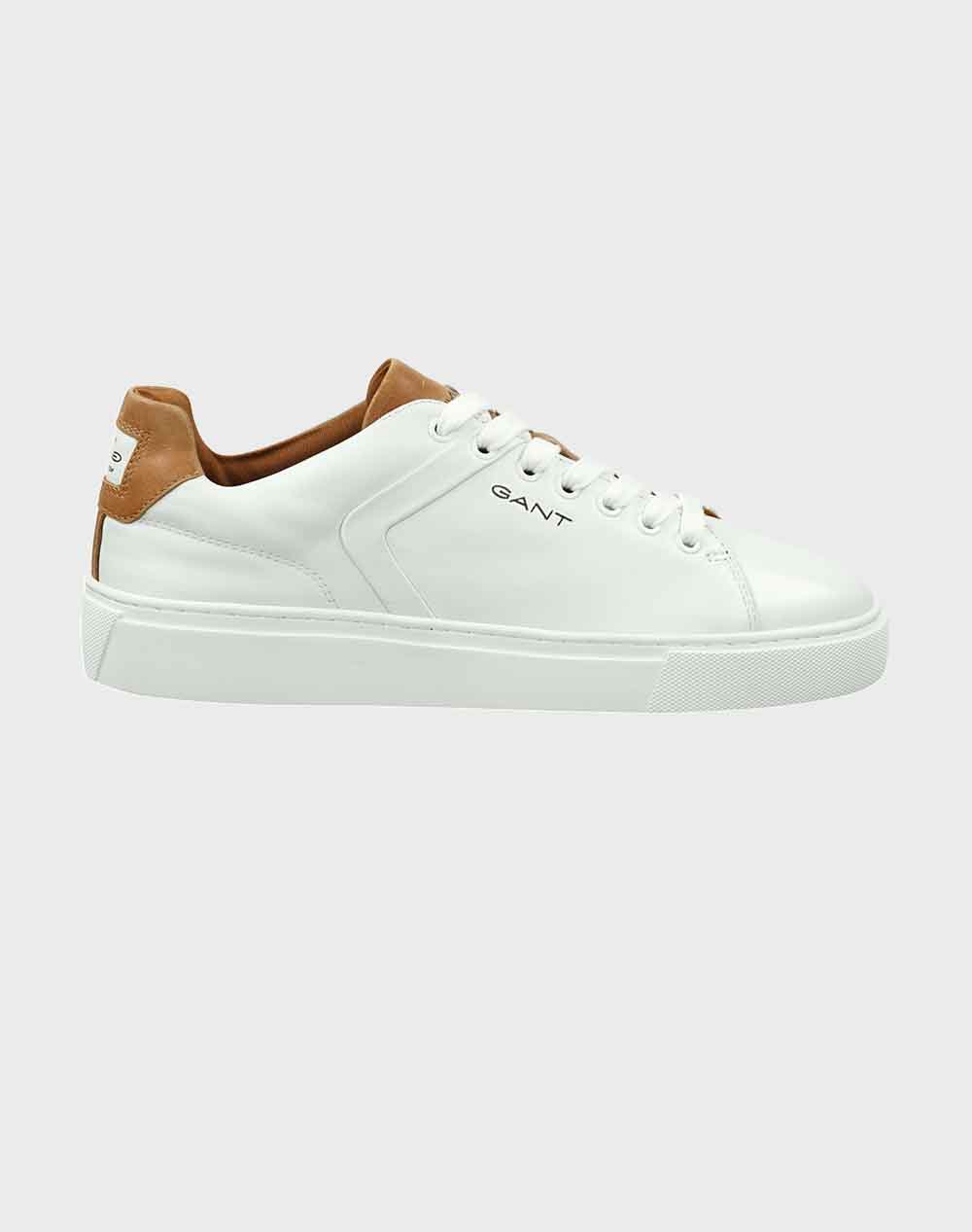 Gant Men''S Shoes Mc Julien Men Footwear Sneakers Offwhite Leather 3Gs30631891 G28 Male Sneakers