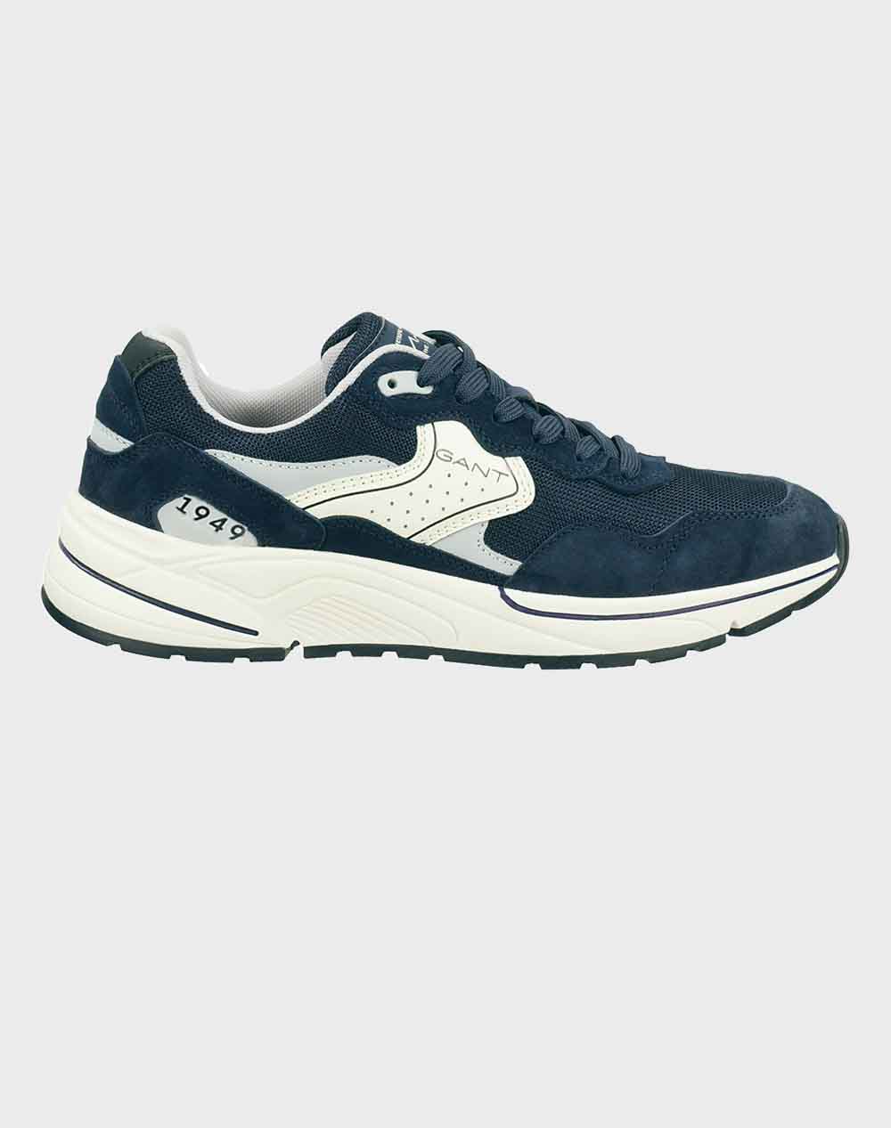 Gant Men''S Shoes Jaybro Men Sports Shoes Shoes Blue Suede,Fabric 3Gs30637871 G69 Male Shoes Blue