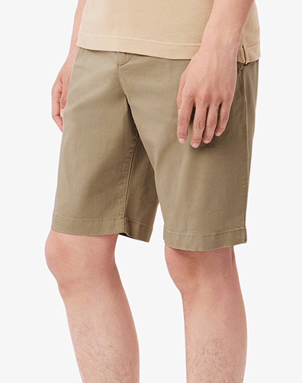 Lacoste Bermuda Shorts Men Clothes Shorts/Bermudas Chinos Biege Cotton,Elastic 3Fh3347 Cb8 Male Chinos Biege