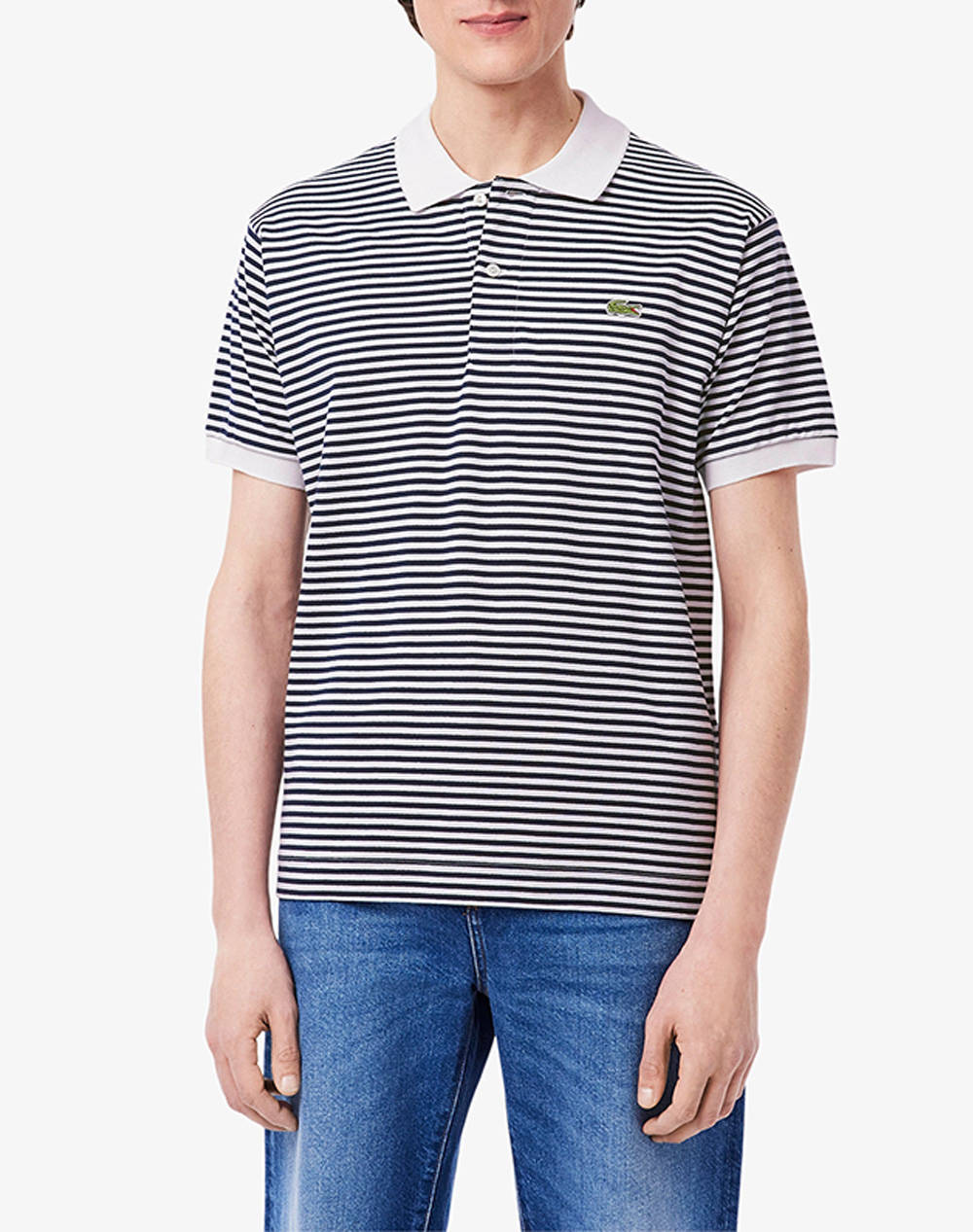 Lacoste Polo Shirt Ss Men Clothes T Shirts & Sweatshirts Polo Navyblue Cotton 3Ph9753 522 Male Polo Blue