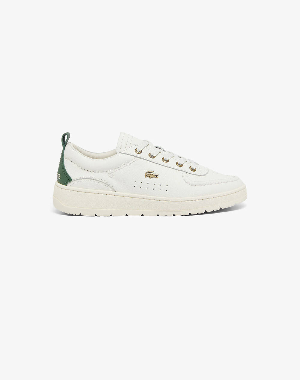 Lacoste Men''S Shoes Umpire 125 2 Men Footwear Sneakers Ivory Leather 37 49Cma00021Y5 0000 Male Sneakers