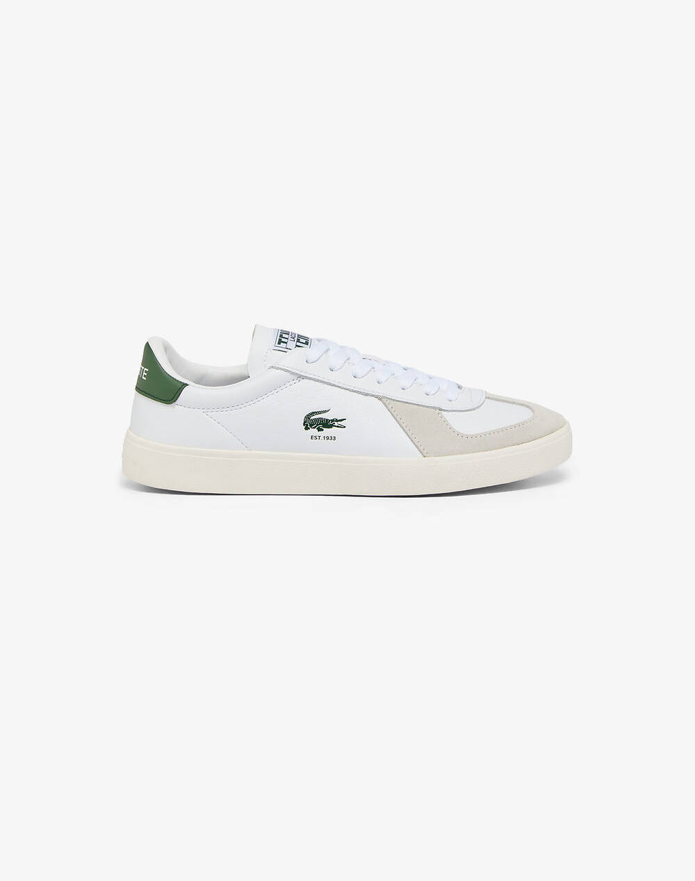 Lacoste Men''S Shoes Baseshot Pro 125 3 Men Footwear Sneakers White Imitation Leather,Leather,Suede 37 49Sma006365T 0000 Male Sneakers