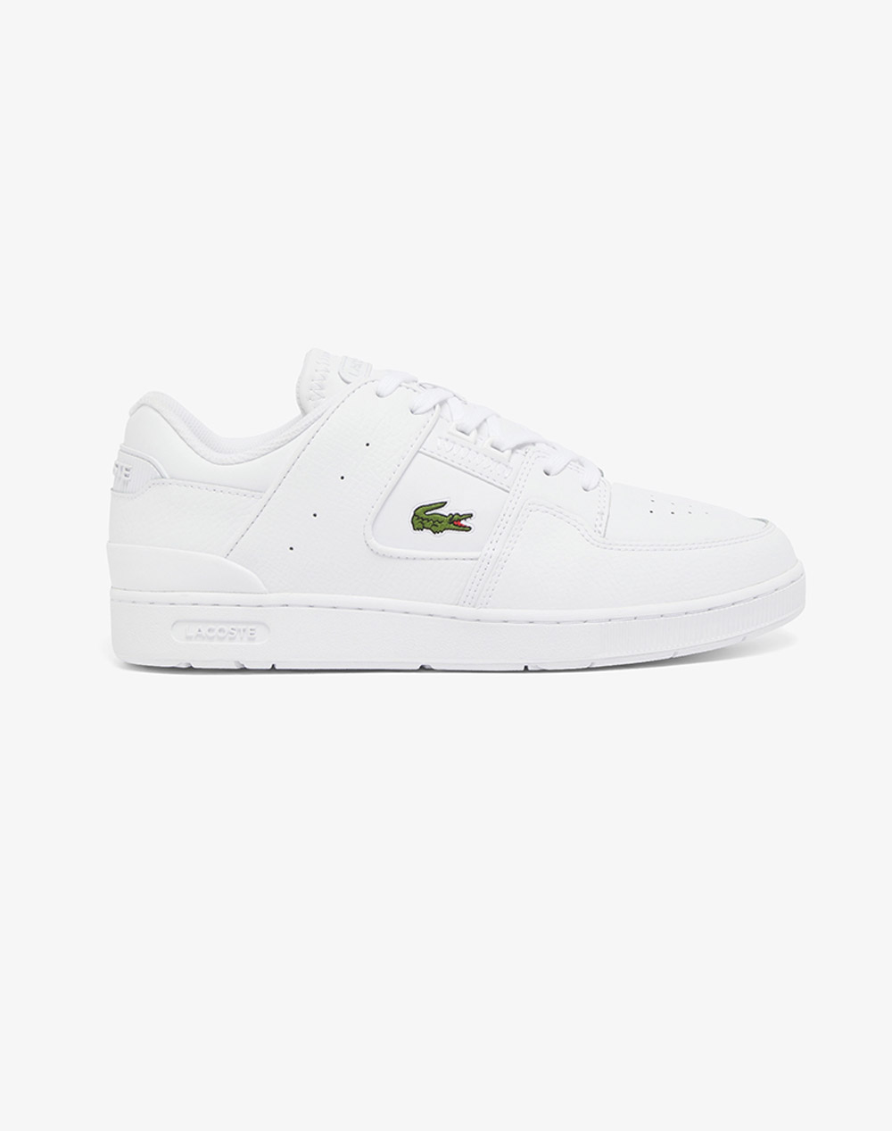 Lacoste Men''S Shoes Court Cage 224 1 Men Sports Shoes White Leather 37 48Sma001621G 0000 Male Shoes