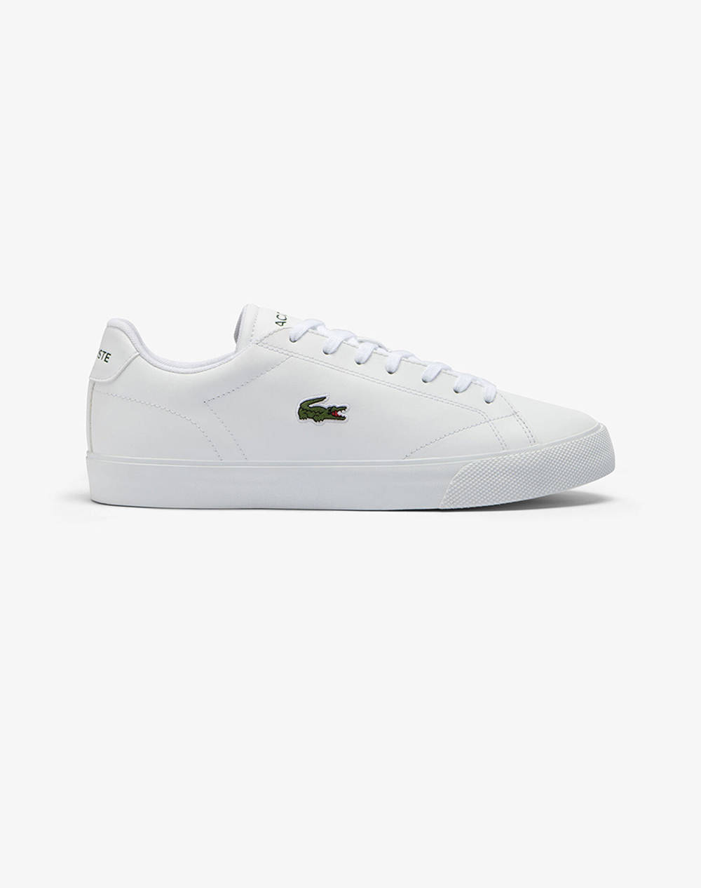 Lacoste Men''S Shoes Lerond Set 125 2 Men Sports Shoes White Leather 37 49Cma003621G 0000 Male Shoes