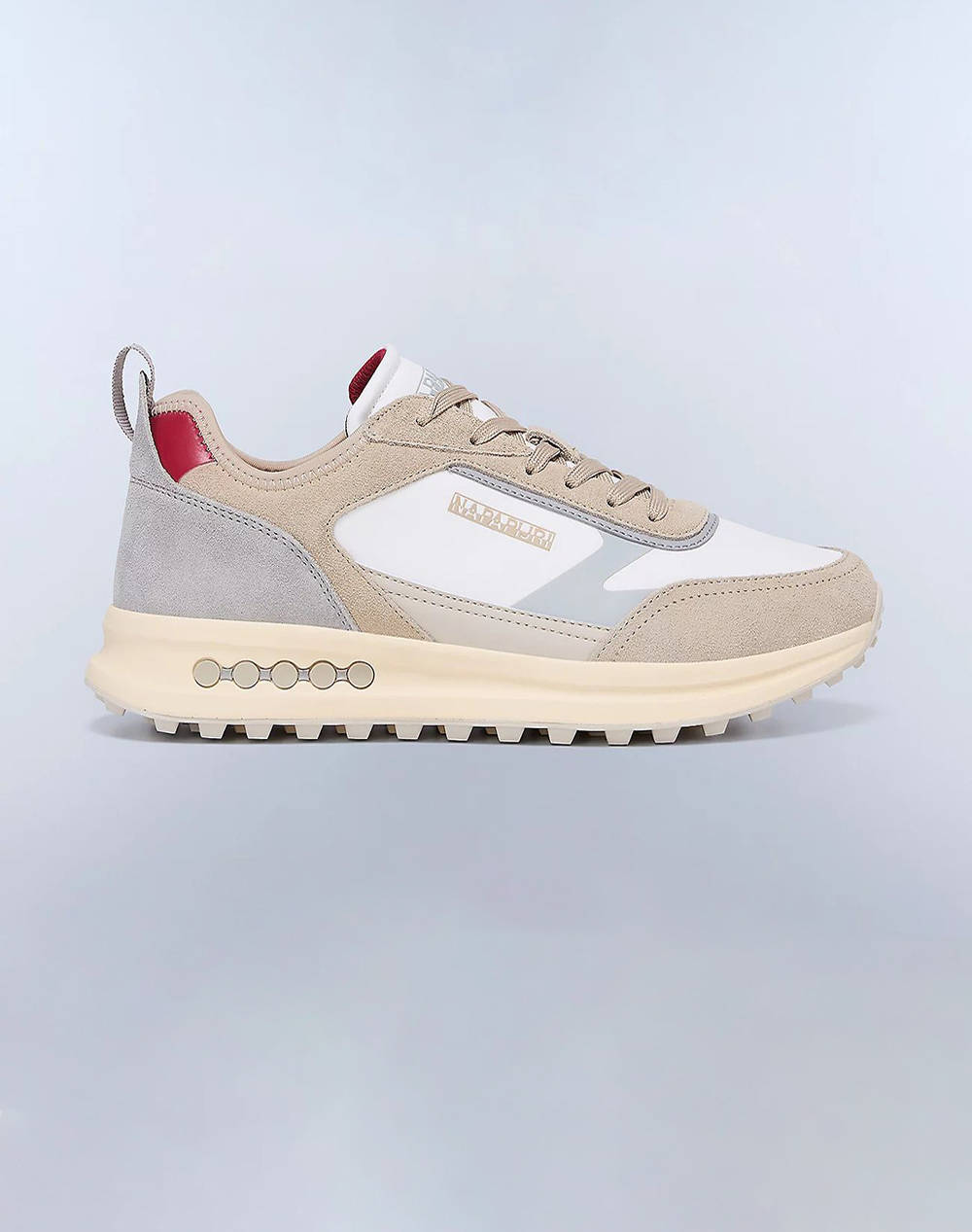 Napapijri S5Slate16/Nys Men Sports Shoes Biege Synthetic,Fabric Np0A4Iqj Np03D Male Shoes Biege