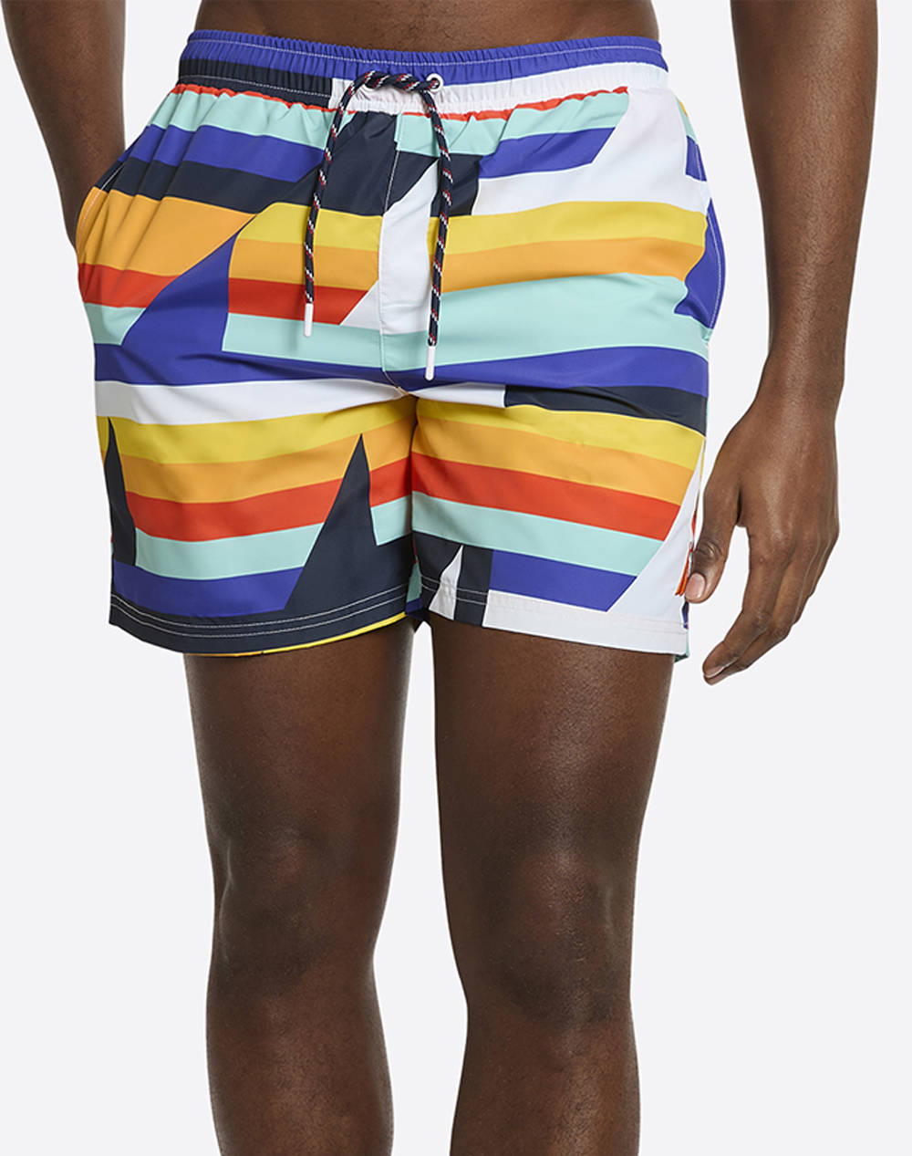 Nautica Swimwear Igor 6 Swim Short Men Clothes Swimwear Shorts Navyblue Synthetic 3Ncn1R02914 940 Male Shorts Blue