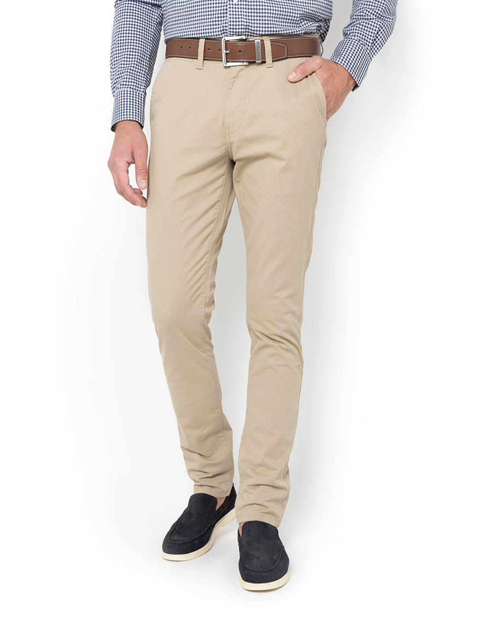 Nautica Pants Men Clothes Trousers Chinos Khaki Cotton 3Ncp99380 2Tk/Z7E Male Chinos Khaki