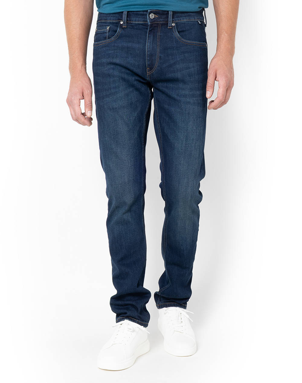 Nautica Jean Pants Men Clothes Trousers Jeans Denimdarkblue Cotton 3Nc3A069 14Ds Male Jeans Blue