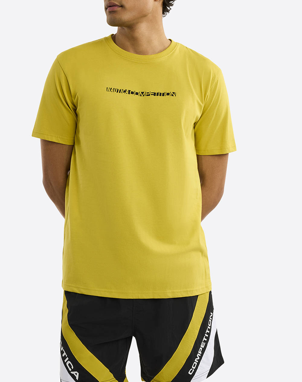 Nautica T Shirt Ss Miltown T Shirt Men Clothes T Shirts & Sweatshirts T Shirts Lime Cotton,Fabric 3Ncn7R02861 504 Male T-Shirts