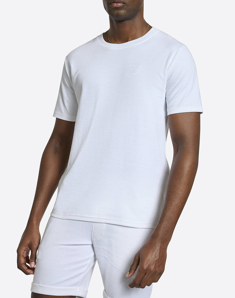 Nautica T Shirt Ss Capri T Shirt Men Clothes T Shirts & Sweatshirts T Shirts White Cotton 3Ncn1R02931 908 Male T-Shirts