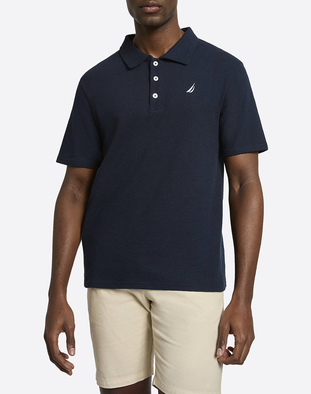 Nautica Polo Shirt Ss Torres Polo Shirt Men Clothes T Shirts & Sweatshirts Polo Navyblue Cotton 3Ncn1R02933 459 Male Polo Blue