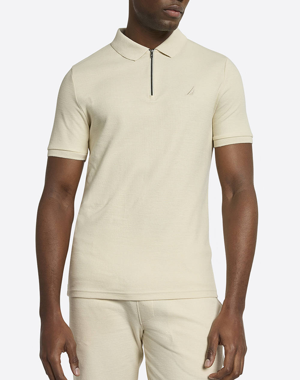 Nautica Polo Shirt Ss Amalfi Slim Fit Polo Shirt Men Clothes T Shirts & Sweatshirts Polo Biege Cotton 3Ncn1R02929 248 Male Polo Biege