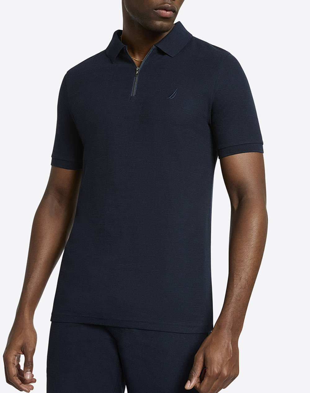 Nautica Polo Shirt Ss Amalfi Slim Fit Polo Shirt Men Clothes T Shirts & Sweatshirts Polo Navyblue Cotton 3Ncn1R02929 459 Male Polo Blue