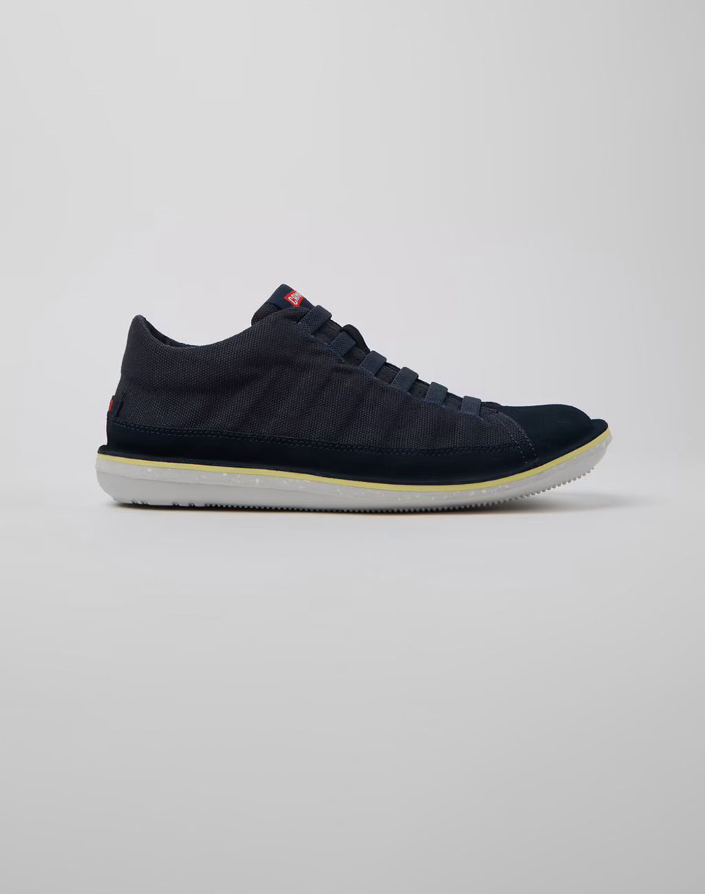 Camper Rug Hypnos,Lona Hypnos/Humry Haru Bianco Men Footwear Sneakers Darkblue Cotton,Leather,Fabric 36791 077 077 Male Sneakers Blue