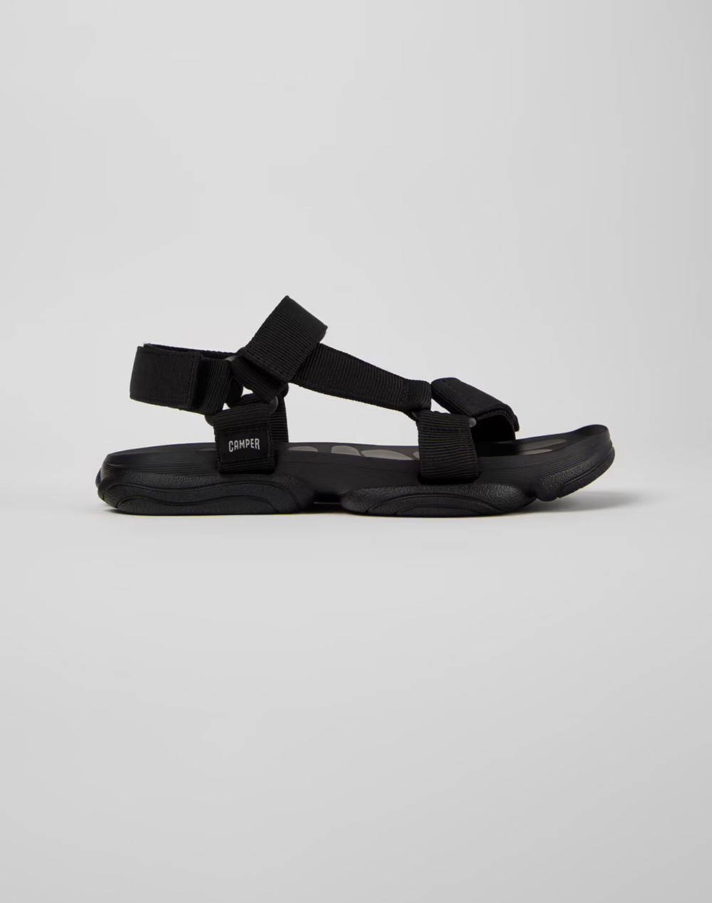 Camper Webbing Negro/Karst Sandal Ry Negro Men Footwear Sandals Black Synthetic K101048 001 001 Male Sandals Black