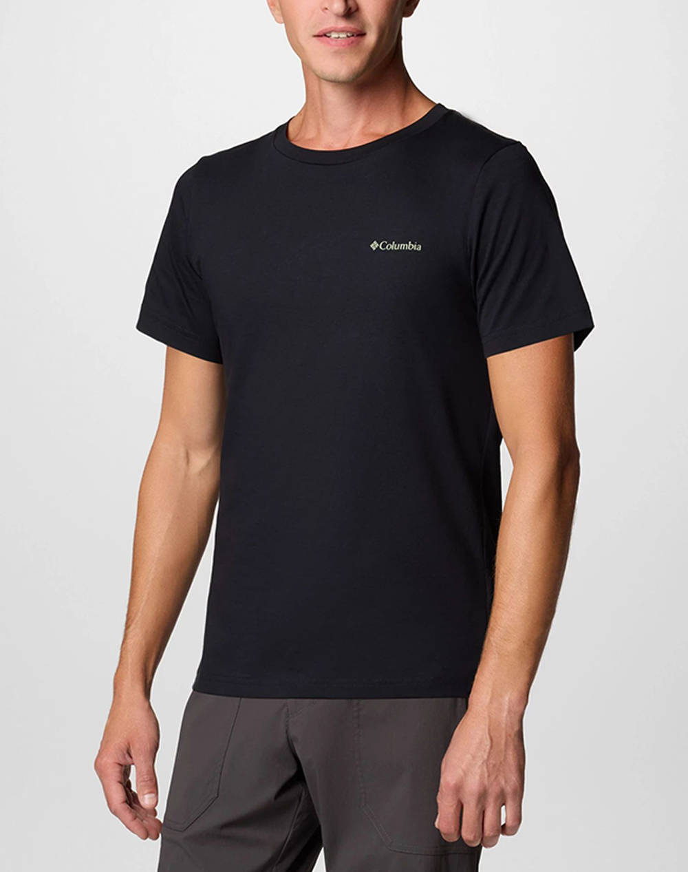 Columbia Men''S Rapid Ridge Back Graphic Tee Ii Men Clothes T Shirts & Sweatshirts T Shirts Jetblack Cotton Ce33 1934824 004 Male T-Shirts Black