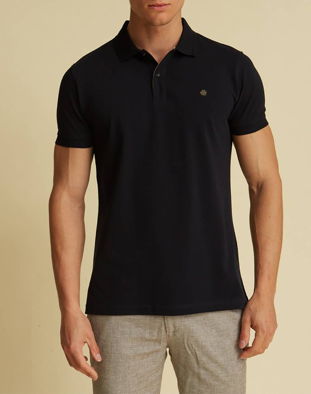 Dors Pima Cotton Polo Shirt Men Clothes T Shirts & Sweatshirts Polo Darkblue Cotton 1138002.C04 C04 Male Polo Blue