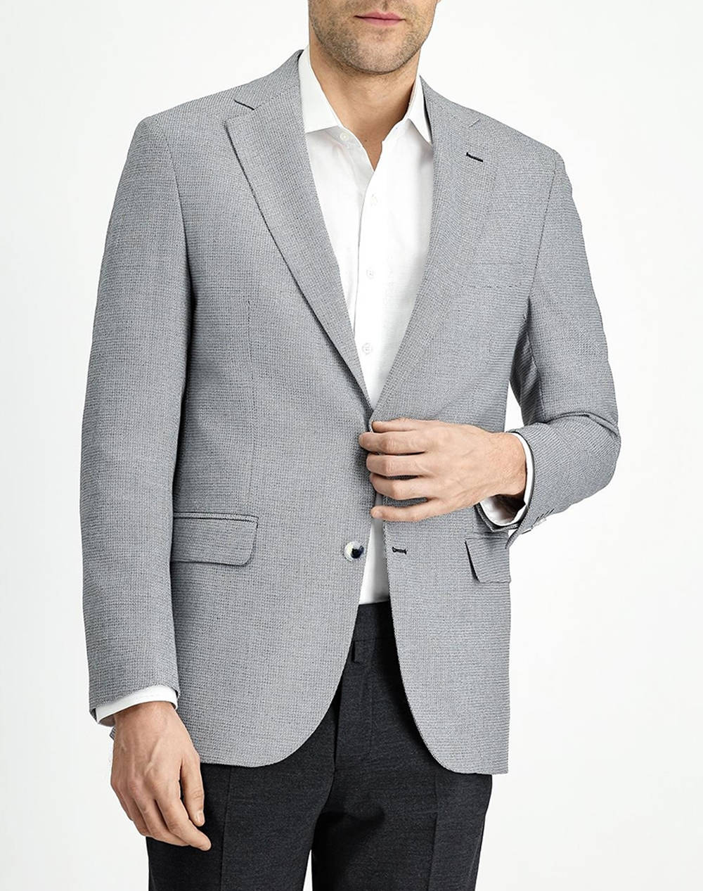 Kigili Jacket Men Clothes Outerwear Jackets Black Viscose,Elastic,Synthetic Ky252676Dz004 110 Male Jackets Black