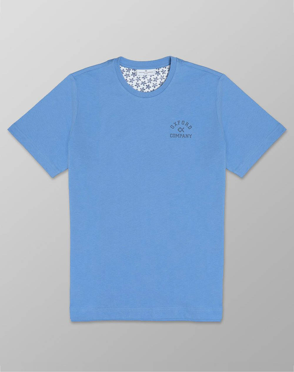 Oxford Company College Ss Men Clothes T Shirts & Sweatshirts T Shirts Ciel Cotton K400 Mx20.31 31 Male T-Shirts