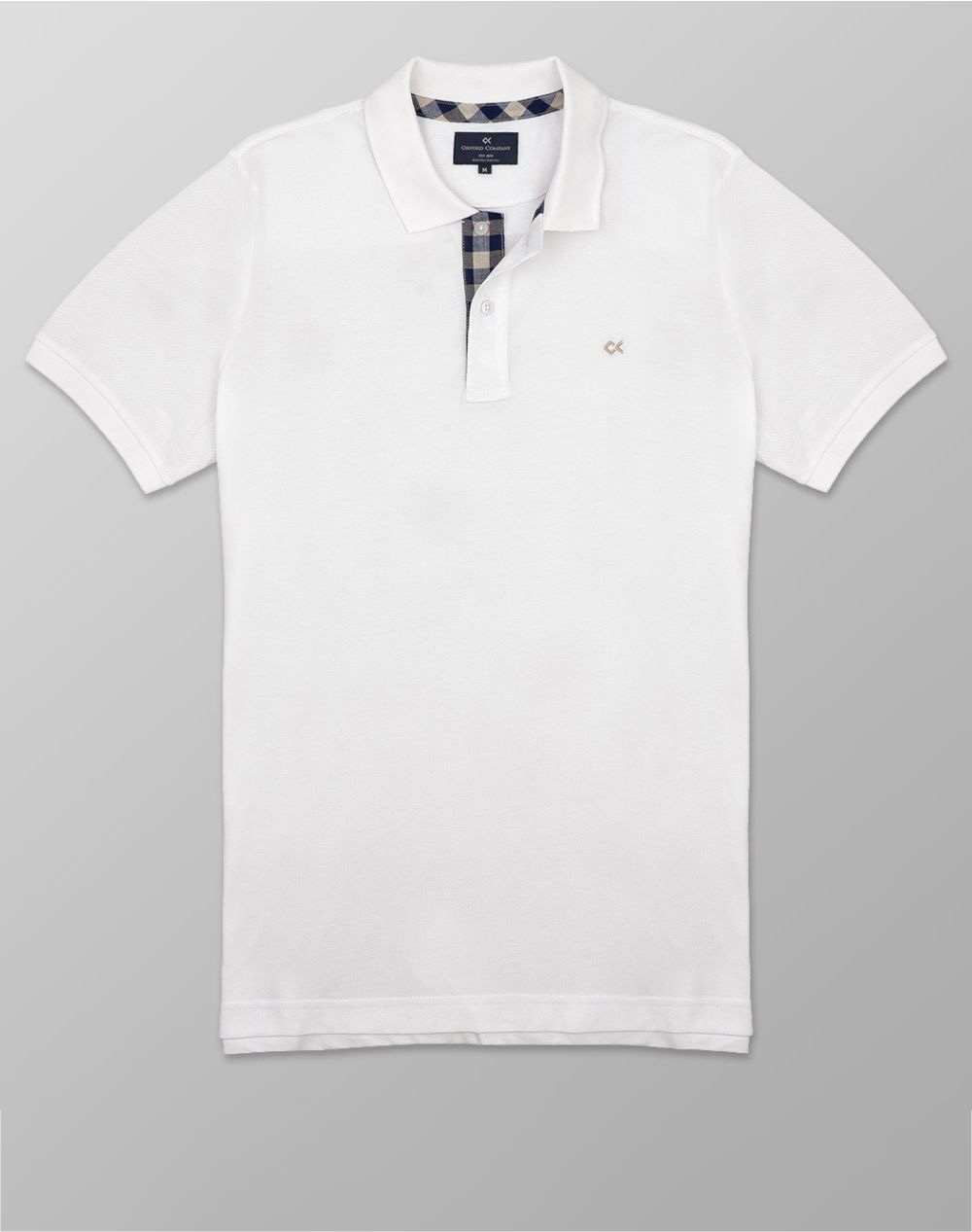 Oxford Company Polo Ss Men Clothes T Shirts & Sweatshirts Polo White Cotton P400 Px00.01 01 Male Polo