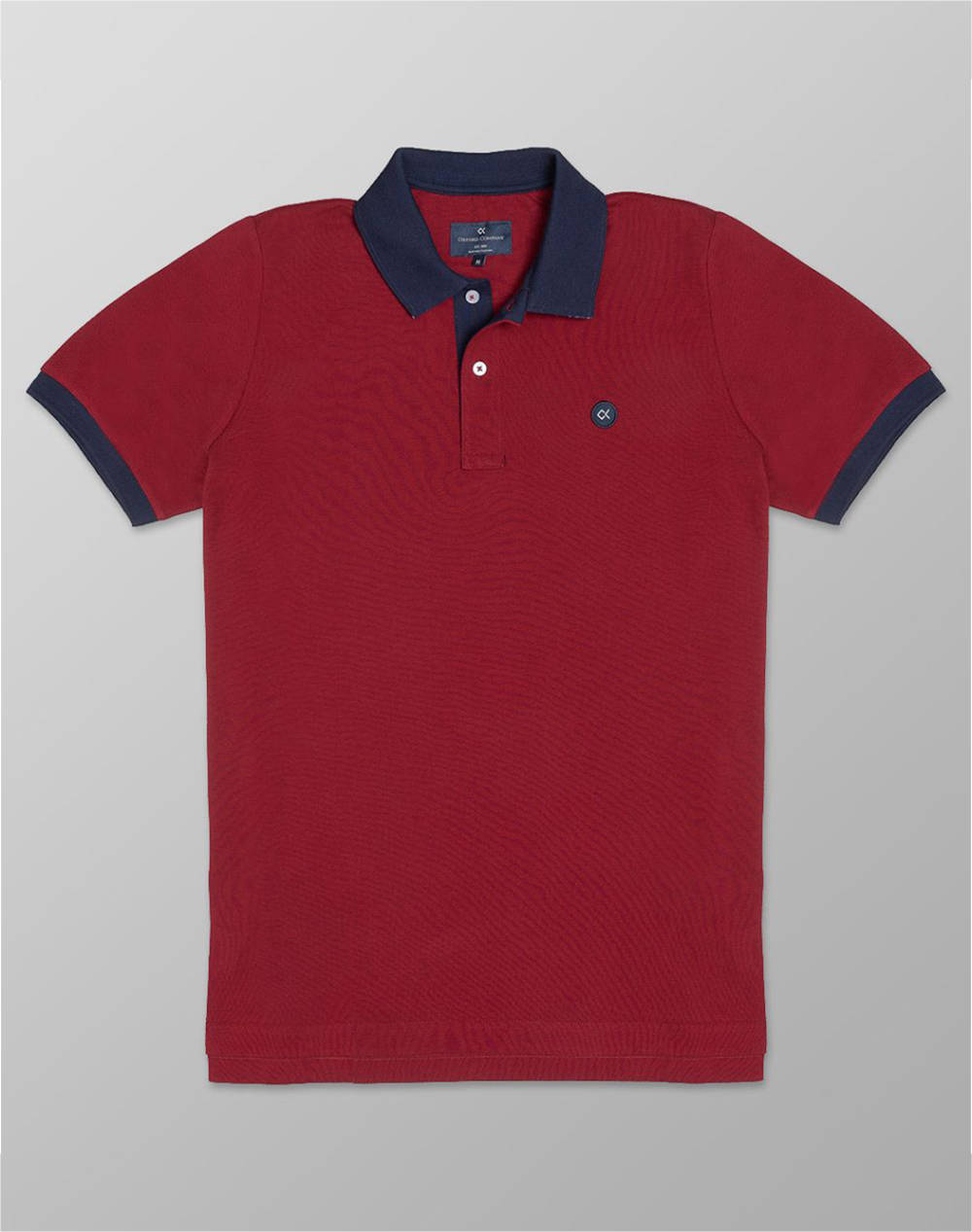 Oxford Company Polo Ss Men Clothes T Shirts & Sweatshirts Polo Bordeux Cotton P402 Px00.08 08 Male Polo