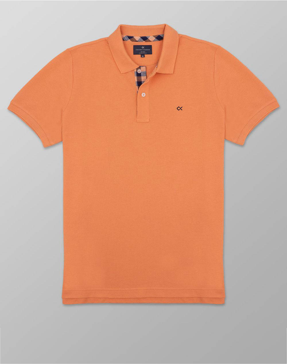 Oxford Company Polo Ss Men Clothes T Shirts & Sweatshirts Polo Orange Cotton P400 Px00.32 32 Male Polo