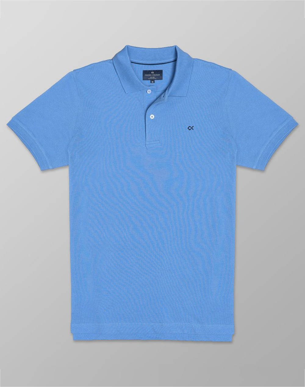 Oxford Company Polo Ss Men Clothes T Shirts & Sweatshirts Polo Ciel Cotton P410 Px00.31 31 Male Polo