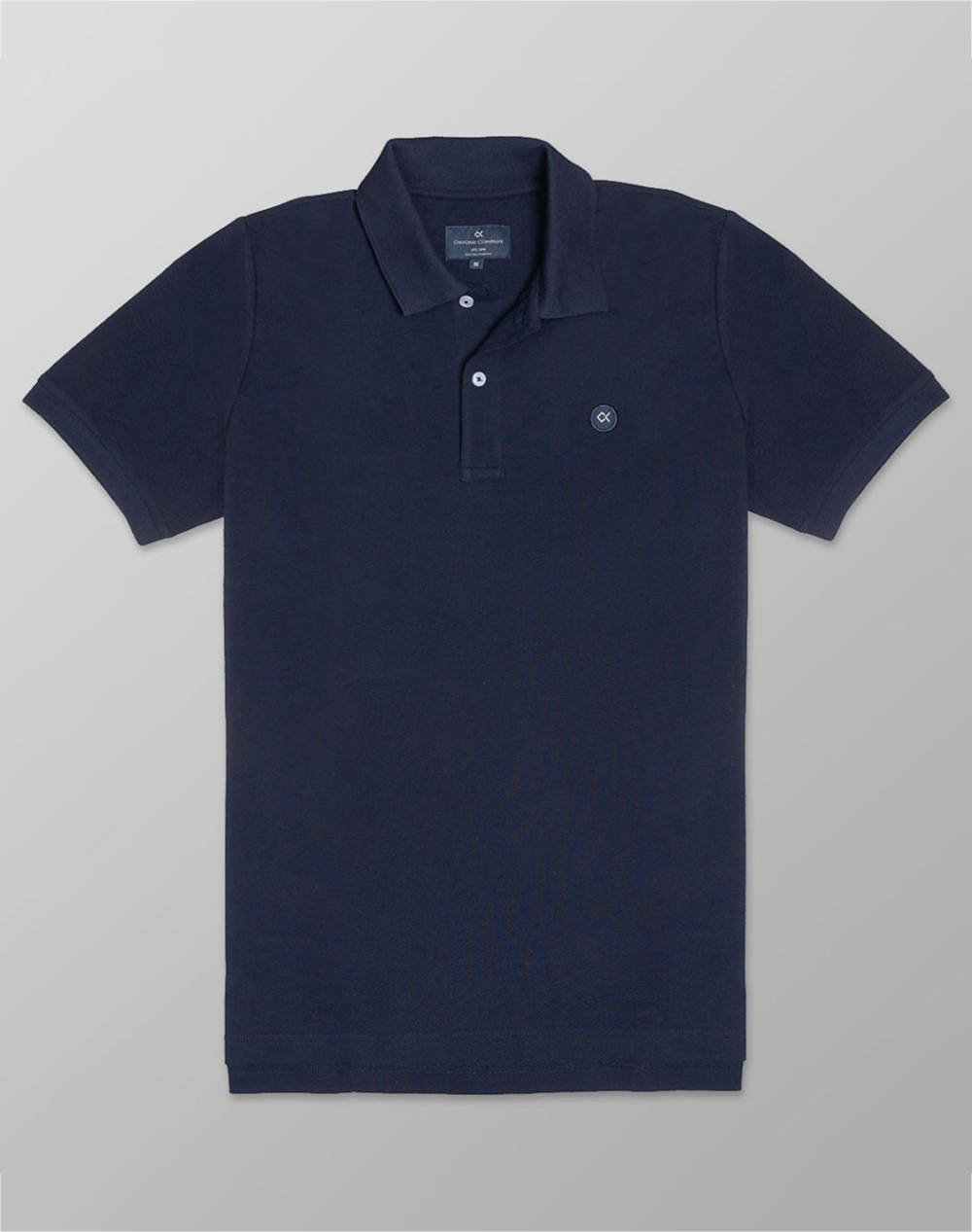Oxford Company Polo Ss Men Clothes T Shirts & Sweatshirts Polo Darkblue Cotton P402 Px00.17 17 Male Polo Blue