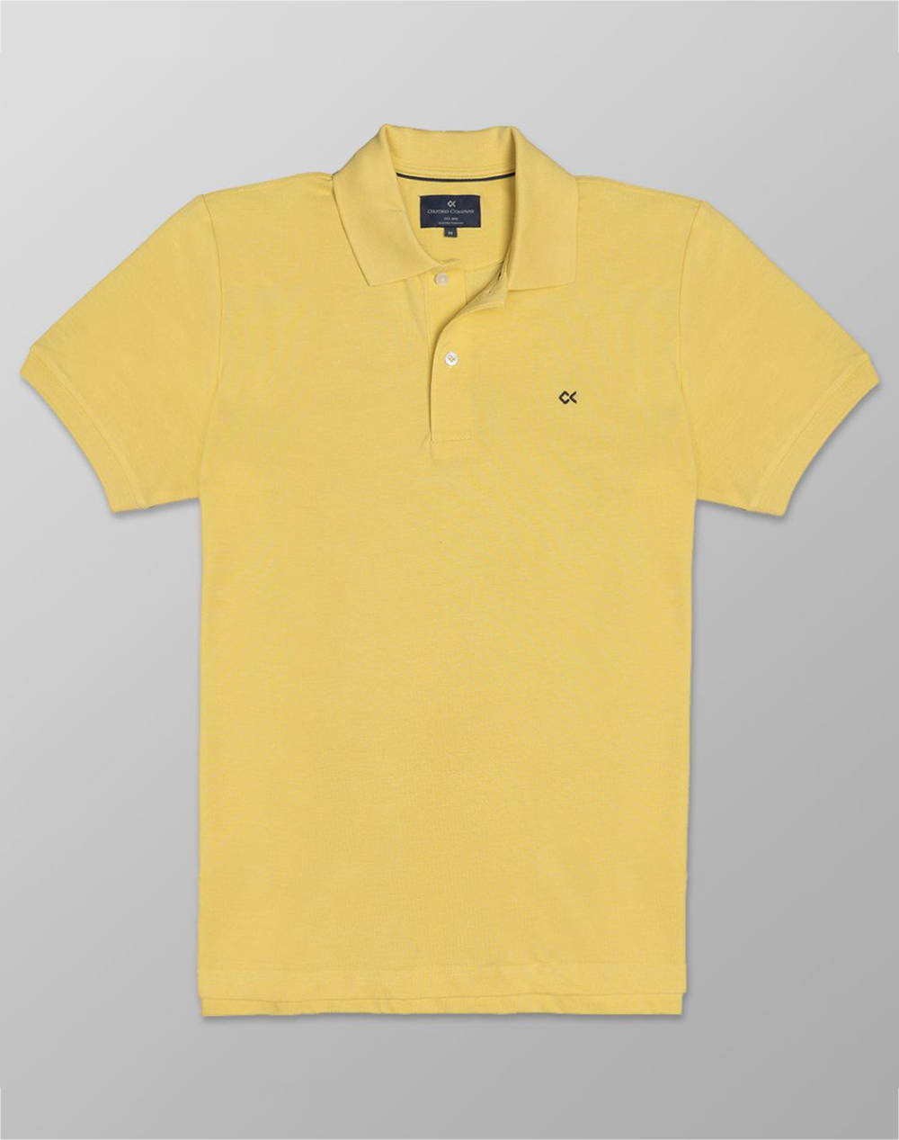 Oxford Company Polo Ss Shirt Men Clothes T Shirts & Sweatshirts Polo Yellow Cotton P410 Px00.45 45 Male Polo