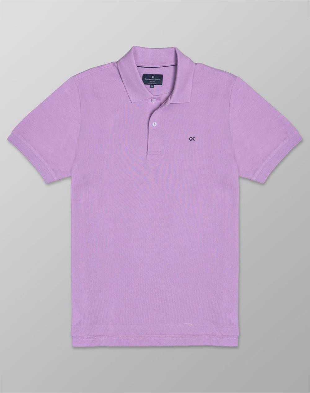 Oxford Company Polo Ss Shirt Men Clothes T Shirts & Sweatshirts Polo Lilac Cotton P410 Px00.36 36 Male Polo