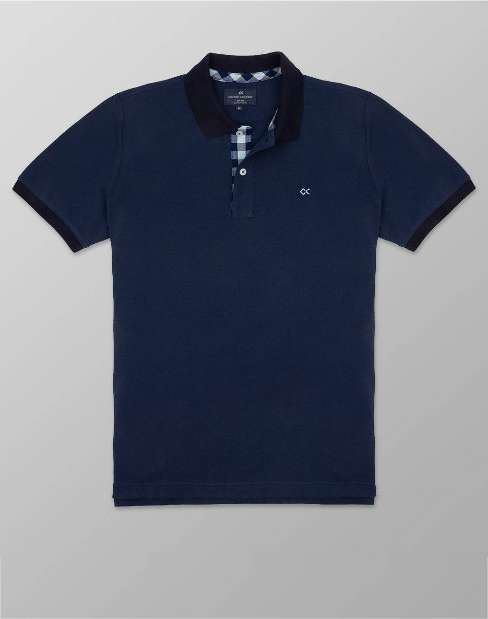 Oxford Company Polo Ss Men Clothes T Shirts & Sweatshirts Polo Darkblue Cotton P400 Px00.28 28 Male Polo Blue