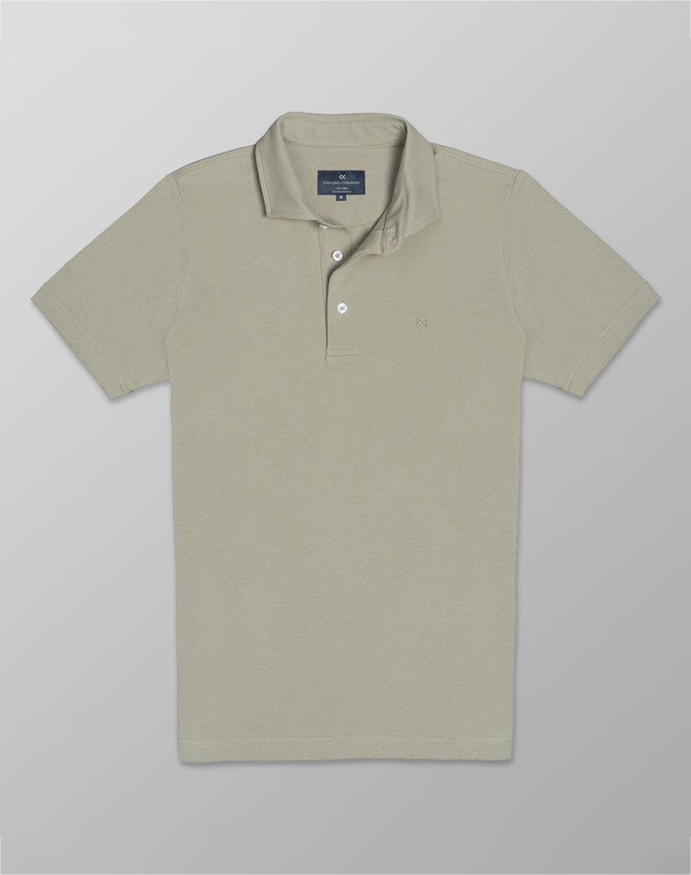 Oxford Company Polo Ss Men Clothes T Shirts & Sweatshirts Polo Khaki Cotton,Elastic K201 Px00.16 16 Male Polo Khaki