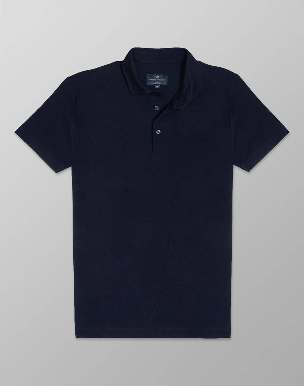 Oxford Company Polo Ss Men Clothes T Shirts & Sweatshirts Polo Darkblue Cotton,Elastic K201 Px00.17 17 Male Polo Blue