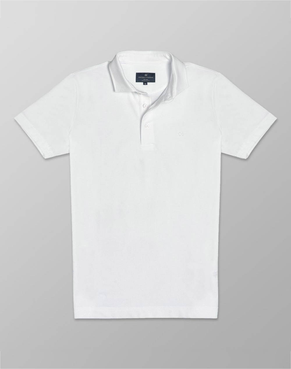 Oxford Company Polo Ss Men Clothes T Shirts & Sweatshirts Polo White Cotton,Elastic K201 Px00.01 01 Male Polo