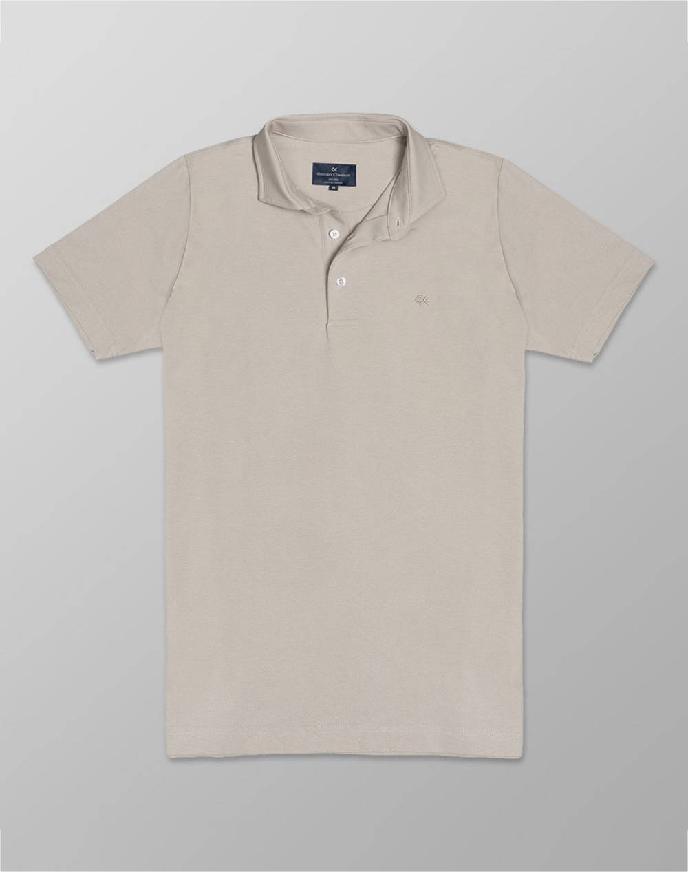 Oxford Company Polo Ss Men Clothes T Shirts & Sweatshirts Polo Biege Cotton,Elastic K201 Px00.02 02 Male Polo Biege