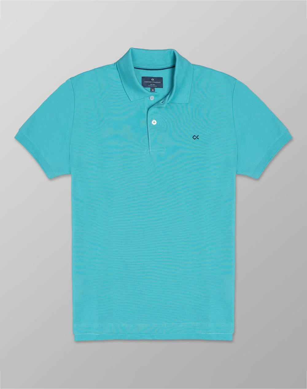 Oxford Company Polo Ss Men Clothes T Shirts & Sweatshirts Polo Turquoise Cotton P410 Px00.11 11 Male Polo