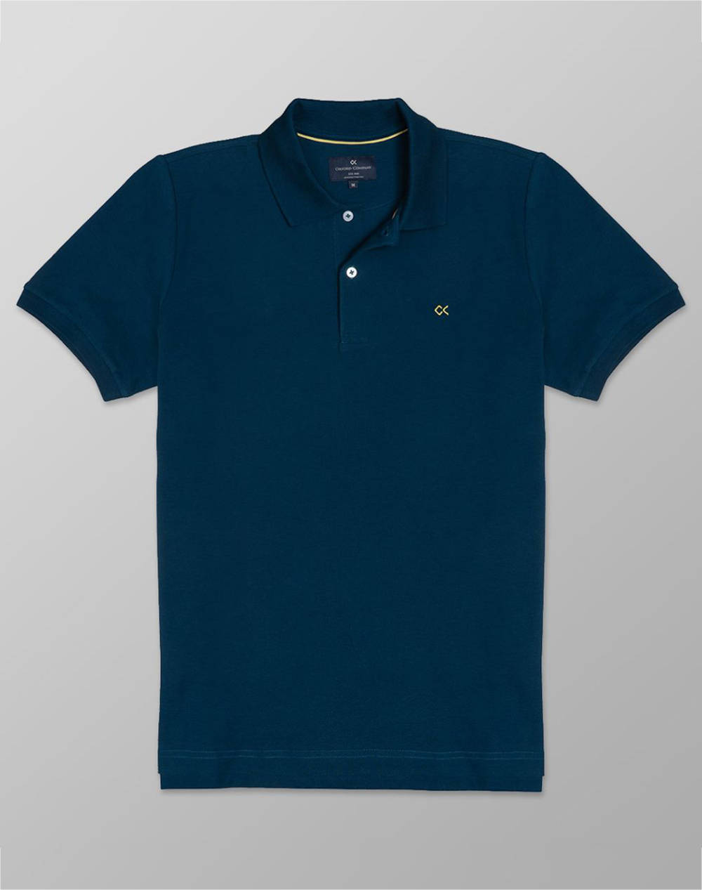 Oxford Company Polo Ss Men Clothes T Shirts & Sweatshirts Polo Darkblue Cotton P410 Px00.05 05 Male Polo Blue