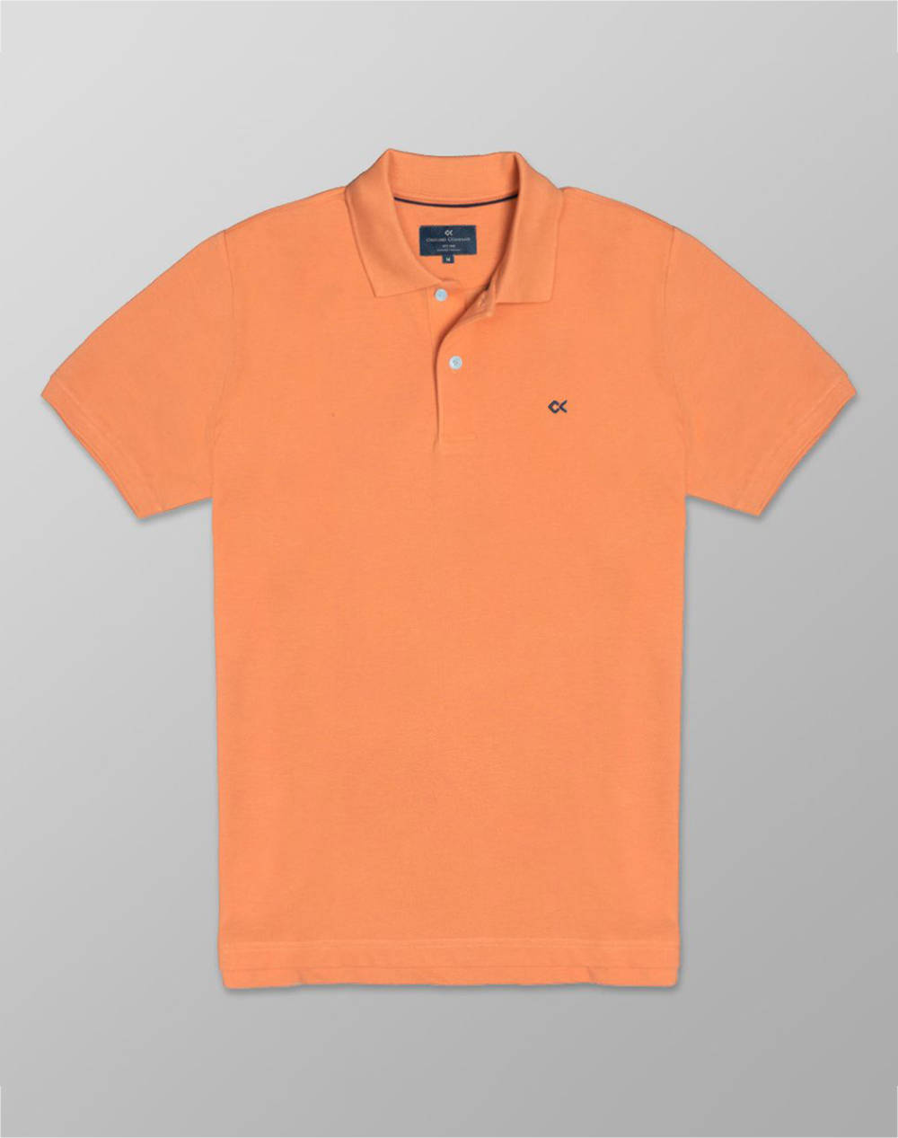 Oxford Company Polo Ss Men Clothes T Shirts & Sweatshirts Polo Orange Cotton P410 Px00.32 32 Male Polo