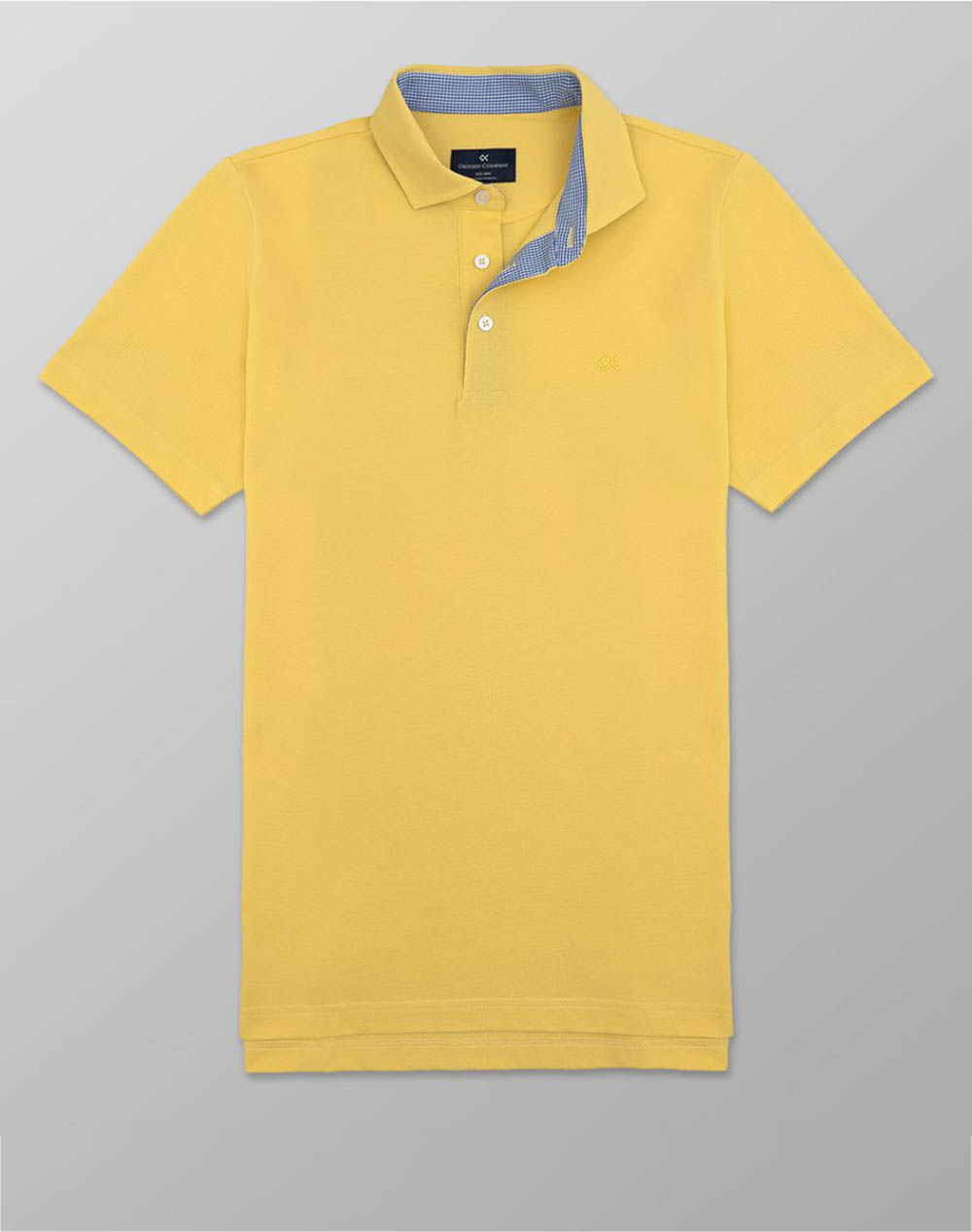 Oxford Company Polo Ss T Shirt Men Clothes T Shirts & Sweatshirts Polo Yellow Cotton P403 Px00.45 45 Male Polo