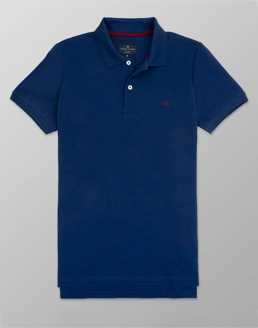 Oxford Company Polo Ss Slim Fit T Shirt Men Clothes T Shirts & Sweatshirts Polo Indigo Cotton P414 Px00.29 29 Male Polo