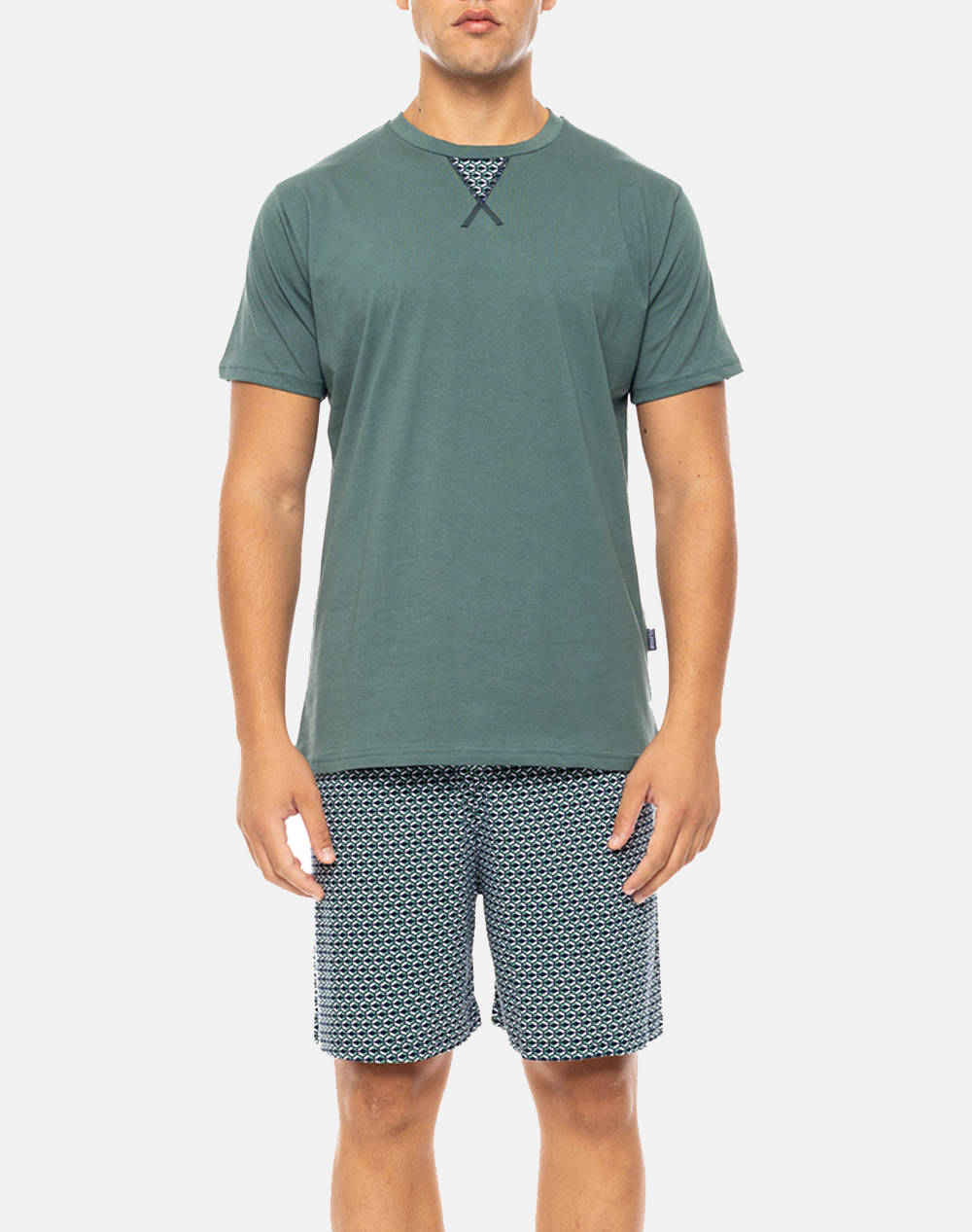 Pink Label Pyjama Green Nights Men Homewear Pyjamas Lightseagreen Cotton S M581 Sea Green Male Pyjamas Green