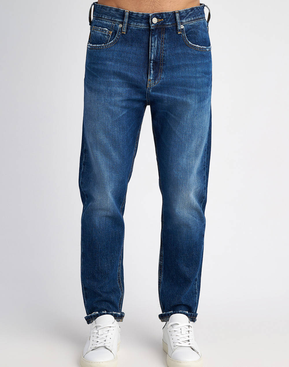 Staff Quote Man Pant Men Clothes Trousers Jeans Denimblue Cotton 5 822.007.B2.053 .00 Male Jeans Blue