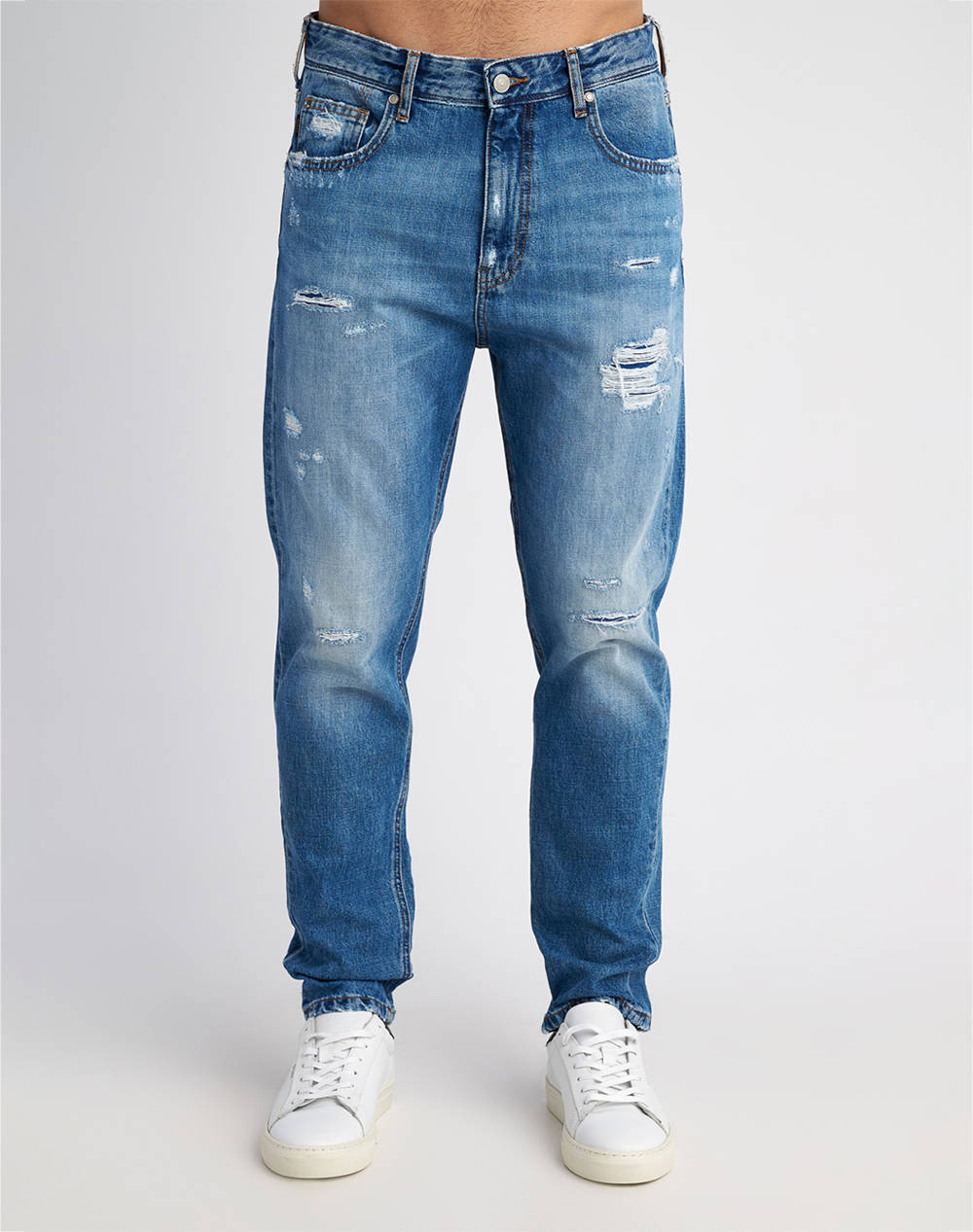 Staff Quote Man Pant Men Clothes Trousers Jeans Denimblue Cotton 5 822.007.S3.053 .00 Male Jeans Blue