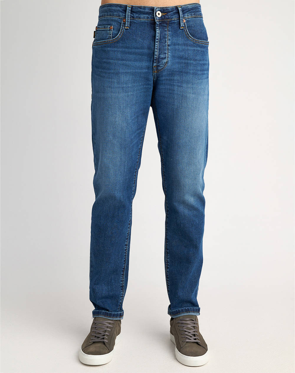 Staff Simon Man Pant Men Clothes Trousers Jeans Denimblue Cotton,Elastic 5 829.585.B2.053 .00 Male Jeans Blue