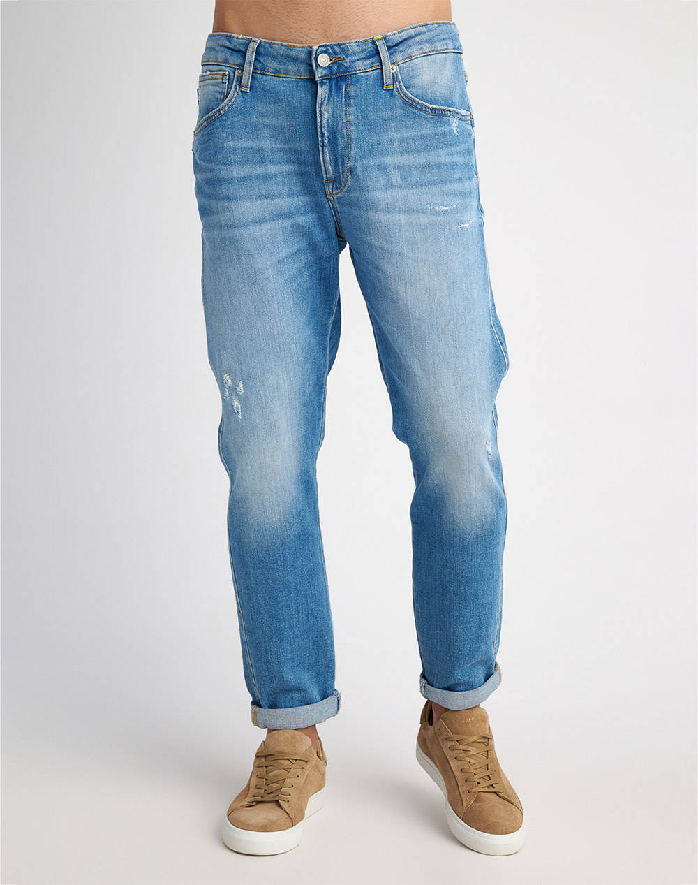 Staff Sapphire Man Pant Men Clothes Trousers Jeans Denimlightblue Cotton,Lycra,Synthetic 5 815.010.S3.053 .00 Male Jeans Blue