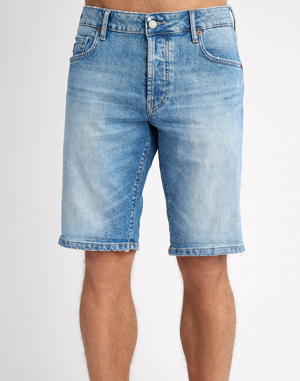 Staff Paolo Man Pant Men Clothes Shorts/Bermudas Jean Denimblue Cotton,Elastic 5 890.733.B3.053 .00 Male Jean Blue