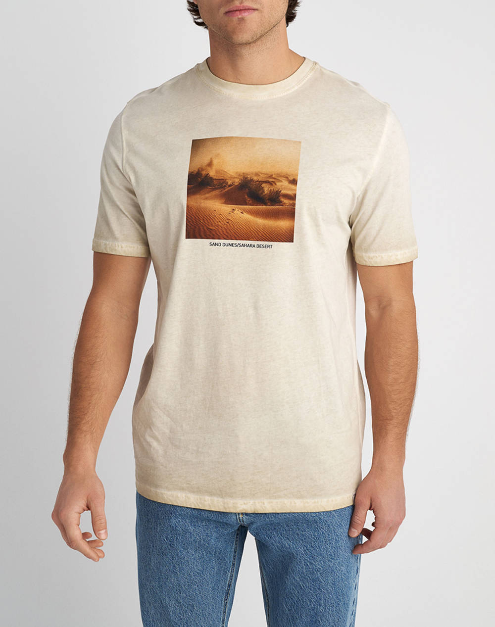 Staff Man T Shirt Brian Men Clothes T Shirts & Sweatshirts T Shirts Biege Cotton 64 021.053 Ν0000 Male T-Shirts Biege