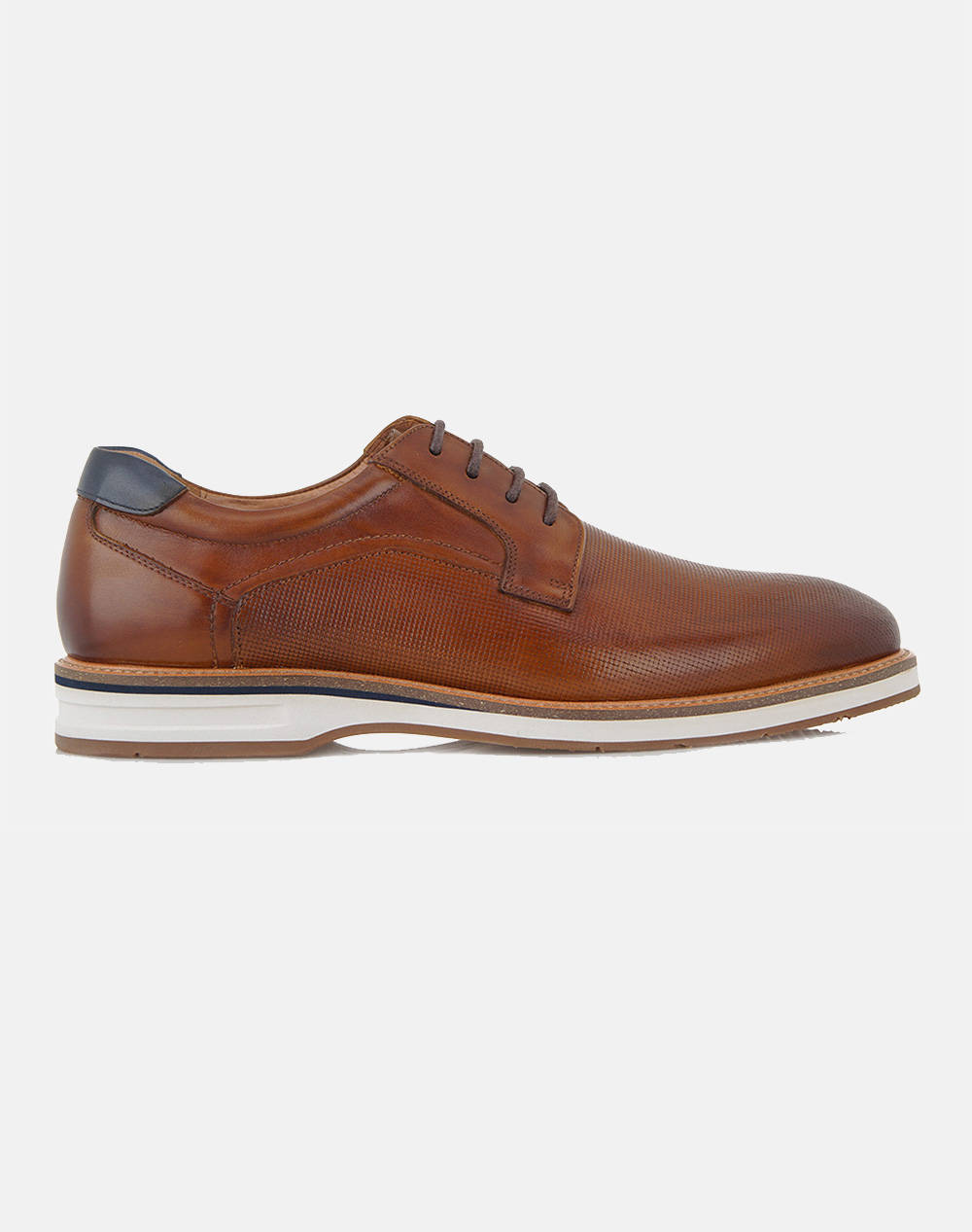 Renato Garini Casual Men Footwear Oxfords Tan Leather U515W9551H16 H16 Male Oxfords