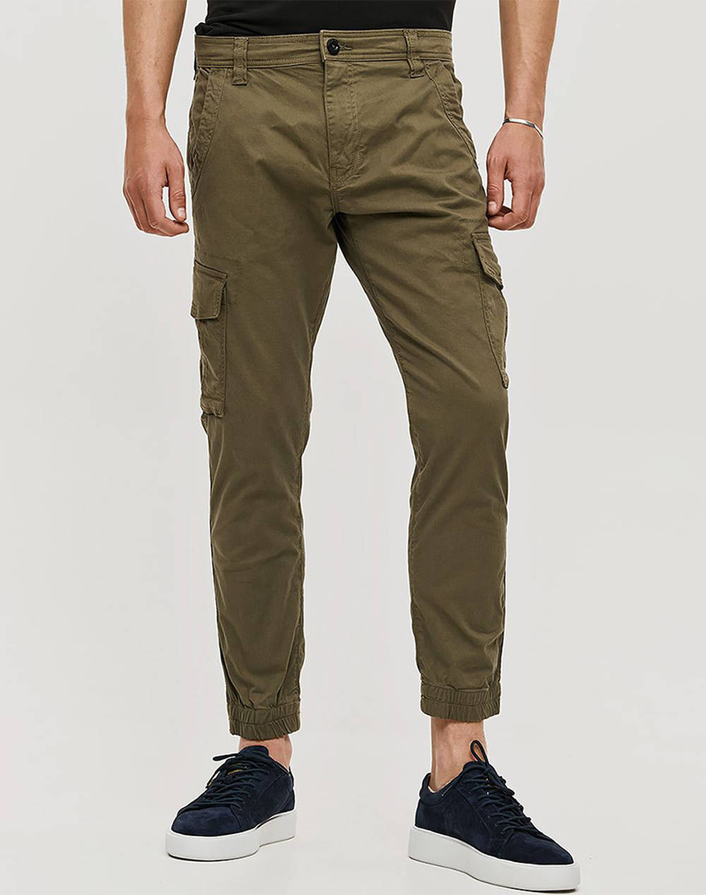 Brokers Men''S Cargo Pants Men Clothes Trousers Cargo Khaki Cotton,Elastic 25014562451 62 Male Cargo Khaki